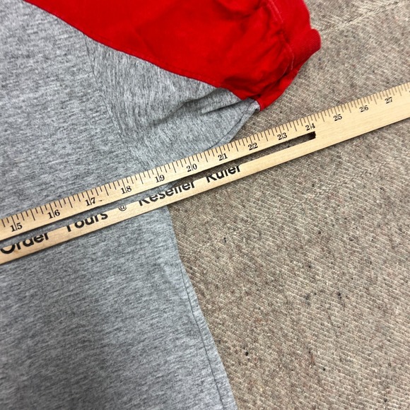 Vintage Chicago Bulls Shirt Mens Medium Gray 1990s Salem Sportswear - Picture 8 of 10